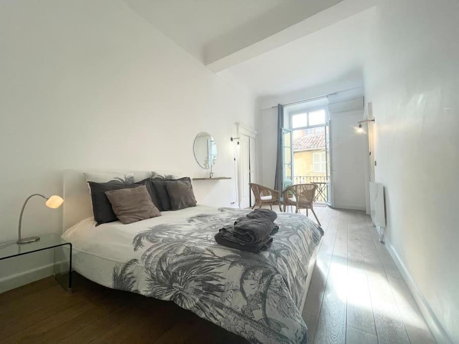 Homelivia, Vieux Nice, Appartement De Charme, Clim Balcon Exterior foto